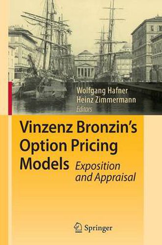 Cover image for Vinzenz Bronzin's Option Pricing Models: Exposition and Appraisal