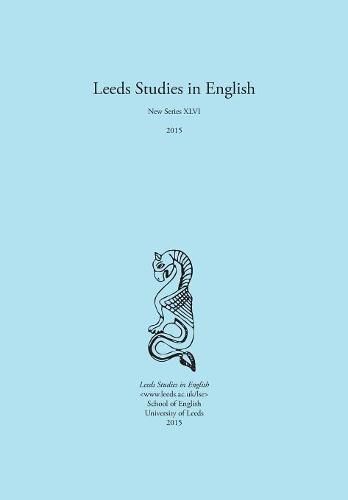 Cover image for Leeds Studies in English 2015