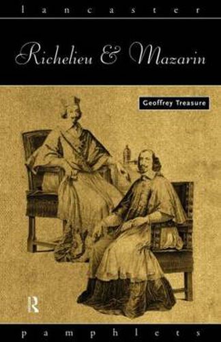 Cover image for Richelieu and Mazarin