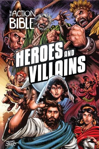 Cover image for The Action Bible: Heroes and Villains