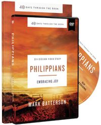 Cover image for Philippians Study Guide with DVD: Embracing Joy