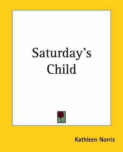 Cover image for Saturday's Child