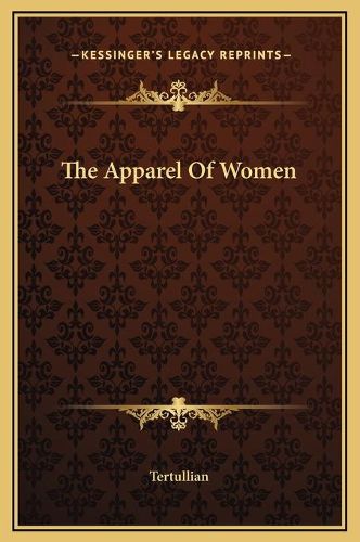 The Apparel of Women