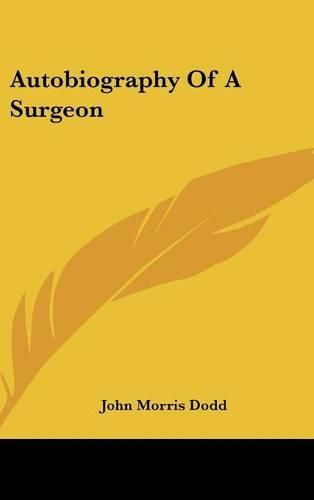 Autobiography of a Surgeon