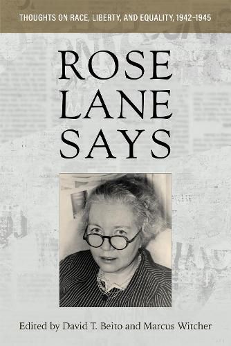 Cover image for Rose Lane Says