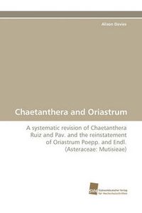 Cover image for Chaetanthera and Oriastrum
