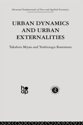 Cover image for Urban Dynamics and Urban Externalities