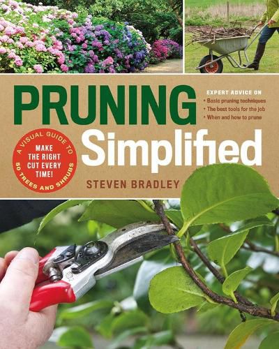 Cover image for Pruning Simplified: A Step-by-Step Guide to 50 Popular Trees and Shrubs