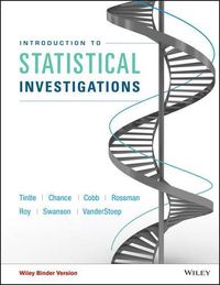 Cover image for Introduction to Statistical Investigations, Binder Ready Version