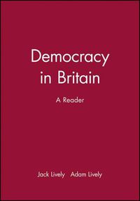 Cover image for Democracy in Britain: A Reader