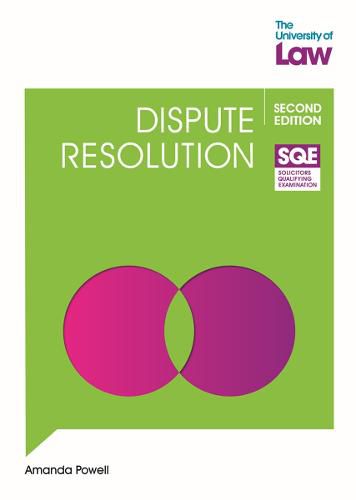 Cover image for SQE - Dispute Resolution 2e