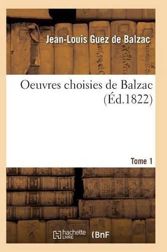 Cover image for Oeuvres Choisies de Balzac T03