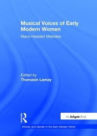 Cover image for Musical Voices of Early Modern Women: Many-Headed Melodies