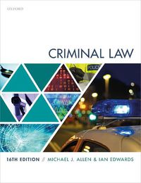 Cover image for Criminal Law