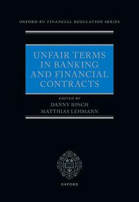 Cover image for Unfair Terms in Banking and Financial Contracts