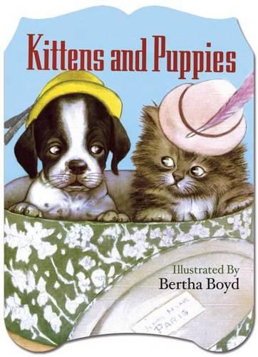 Cover image for Kittens and Puppies Shaped Book