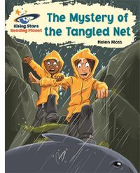 Cover image for Reading Planet - The Mystery of the Tangled Net - White: Galaxy