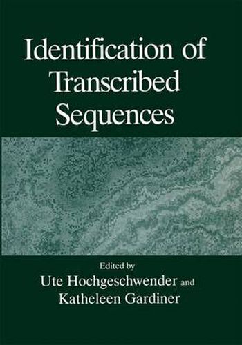 Cover image for Identification of Transcribed Sequences