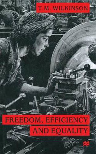 Cover image for Freedom, Efficiency and Equality