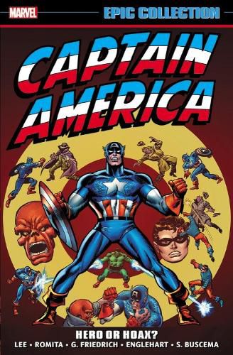Cover image for Captain America Epic Collection: Hero Or Hoax?
