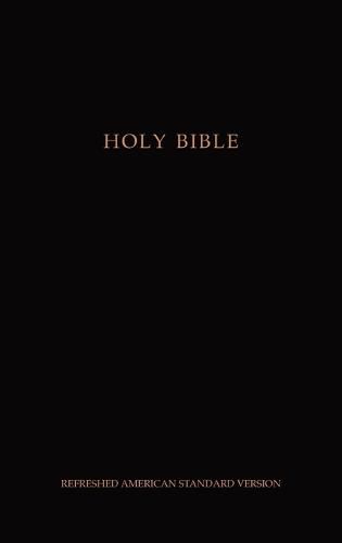 Cover image for Holy Bible: Refreshed American Standard Version