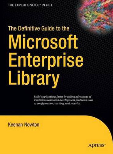 Cover image for The Definitive Guide to the Microsoft Enterprise Library