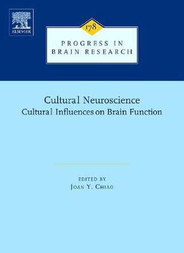 Cover image for Cultural Neuroscience: Cultural Influences on Brain Function