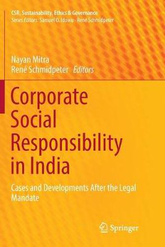 Cover image for Corporate Social Responsibility in India: Cases and Developments After the Legal Mandate