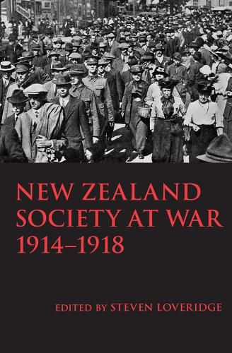 Cover image for New Zealand Society at War 1914-1918