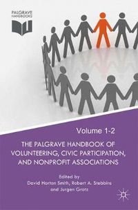 Cover image for The Palgrave Handbook of Volunteering, Civic Participation, and Nonprofit Associations