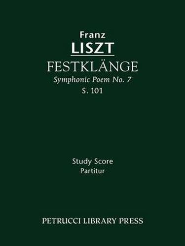 Festklange, S.101: Study score