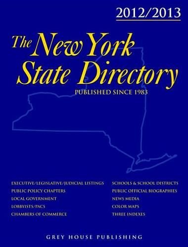 Cover image for New York State Directory