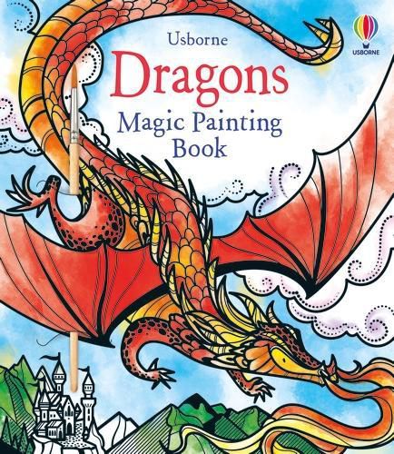 Cover image for Dragons Magic Painting Book