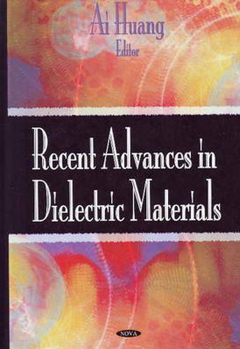 Cover image for Recent Advances in Dielectric Materials