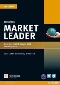 Cover image for Market Leader 3rd Edition Elementary Coursebook with DVD-ROM and MyEnglishLab Student online access code Pack