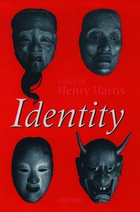 Cover image for Identity: Essays Based on Herbert Spencer Lectures Given in the University of Oxford