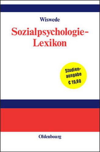 Cover image for Sozialpsychologie-Lexikon