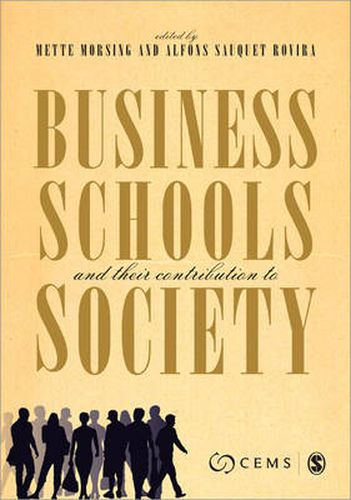 Cover image for Business Schools and their Contribution to Society