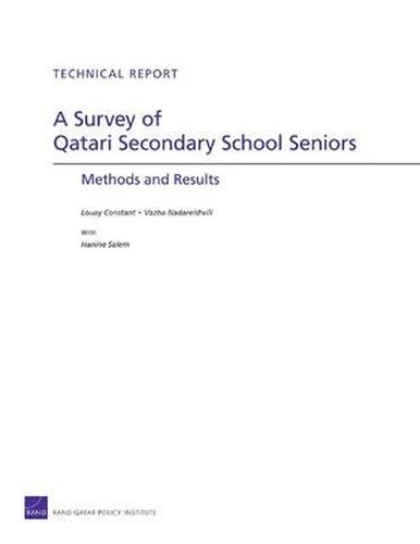 Cover image for A Survey of Qatari Secondary School Seniors: Methods and Results