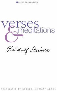 Cover image for Verses and Meditations
