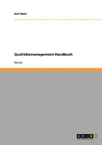 Cover image for Qualitatsmanagement-Handbuch