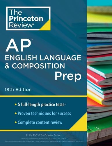 Princeton Review AP English Language & Composition Prep, 2024