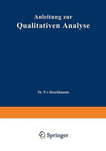 Anleitung zur Qualitativen Analyse