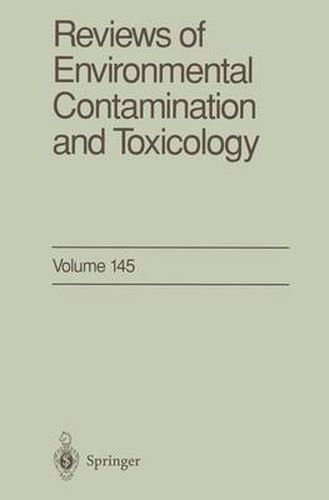 Reviews of Environmental Contamination and Toxicology