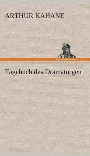 Cover image for Tagebuch des Dramaturgen