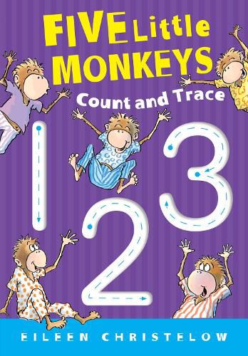 Cover image for Five Little Monkeys Count and Trace