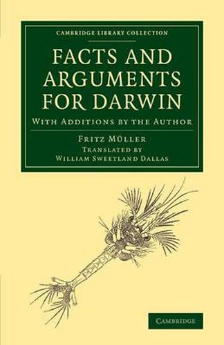 Cover image for Facts and Arguments for Darwin: With Additions by the Author