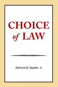 Cover image for Choice of Law