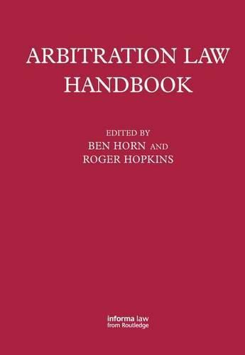 Cover image for Arbitration Law Handbook