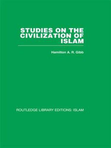 Cover image for Studies on the Civilization of Islam